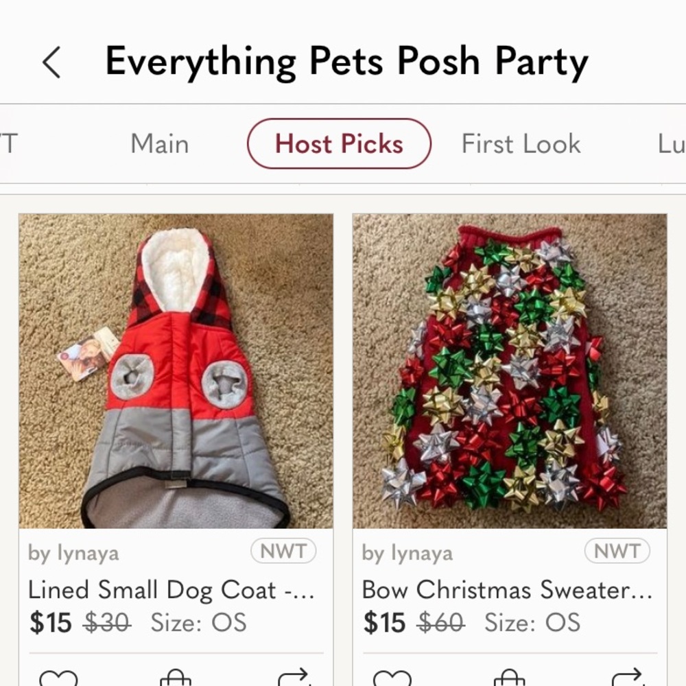 Pet Bow Christmas Sweater for a dog - NEW - Picture 11 of 14